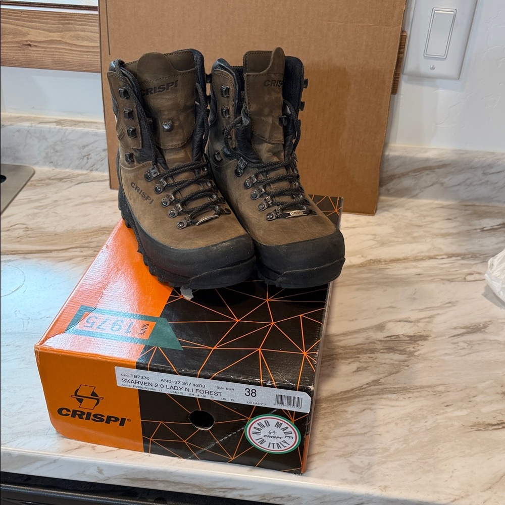 Crispi Women's Lace Up Boots - Brown Skarven 2.0 Lady N.I Forest